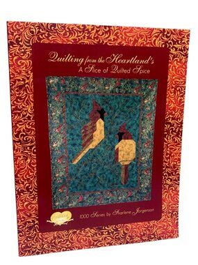 Quilting From the Heartlands a Slice of Quilted Spice Pattern Book by Sharlene J